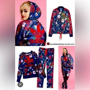 Adidas x rita Ora adidas tracksuit nwot worn once or twice size small